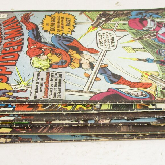 6 L'Etonnant Spider-Man by Editions Heritage French Comic Book 1975 No.50, 51,55 - Picture 16 of 16